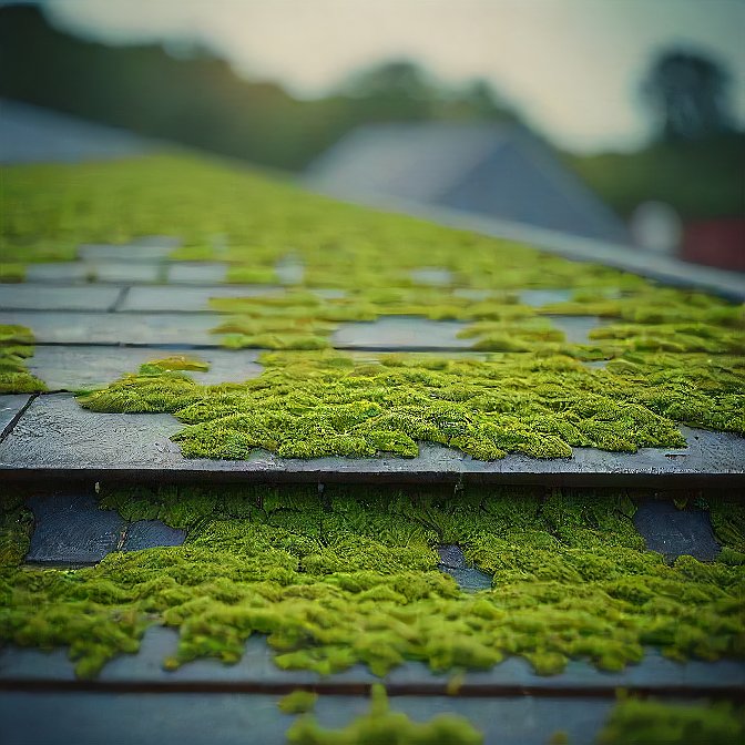 Before Roof Cleaning